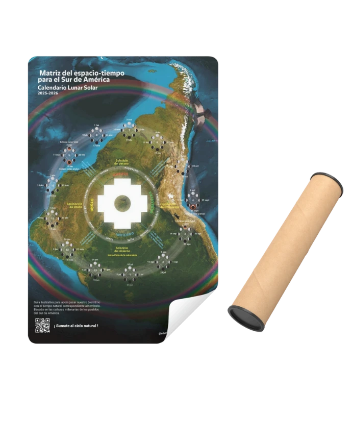 Calendario Lunar Solar Arbol del Sur